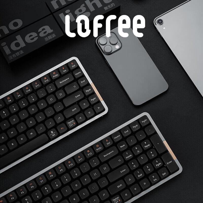 LOFREE OE919 100-Key Low-Profile Mechanical Keyboard