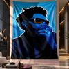 Wall Hanging Tapestry,The Weeknd Printed Fabric Backdrop For Dorm Room Party Decoration