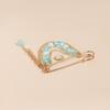 [HF]#1Pc Fashion Small Fragrance Style Sunflower Tassel Brooches Pin For Women Clothing Coat Accessries Gifts