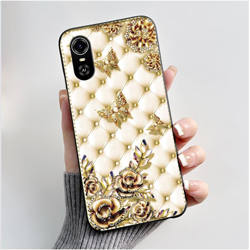 For ZTE Blade A31 Plus / BladeA31 Case Matte Black Aesthetic Luxury Cute Cool Boys Girls Pattern Casing Soft Silicone Back Cover