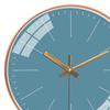 12 Inch Wall Clock Round Battery Operated Easy To Read Sweep Movement Art Silent Non Ticking