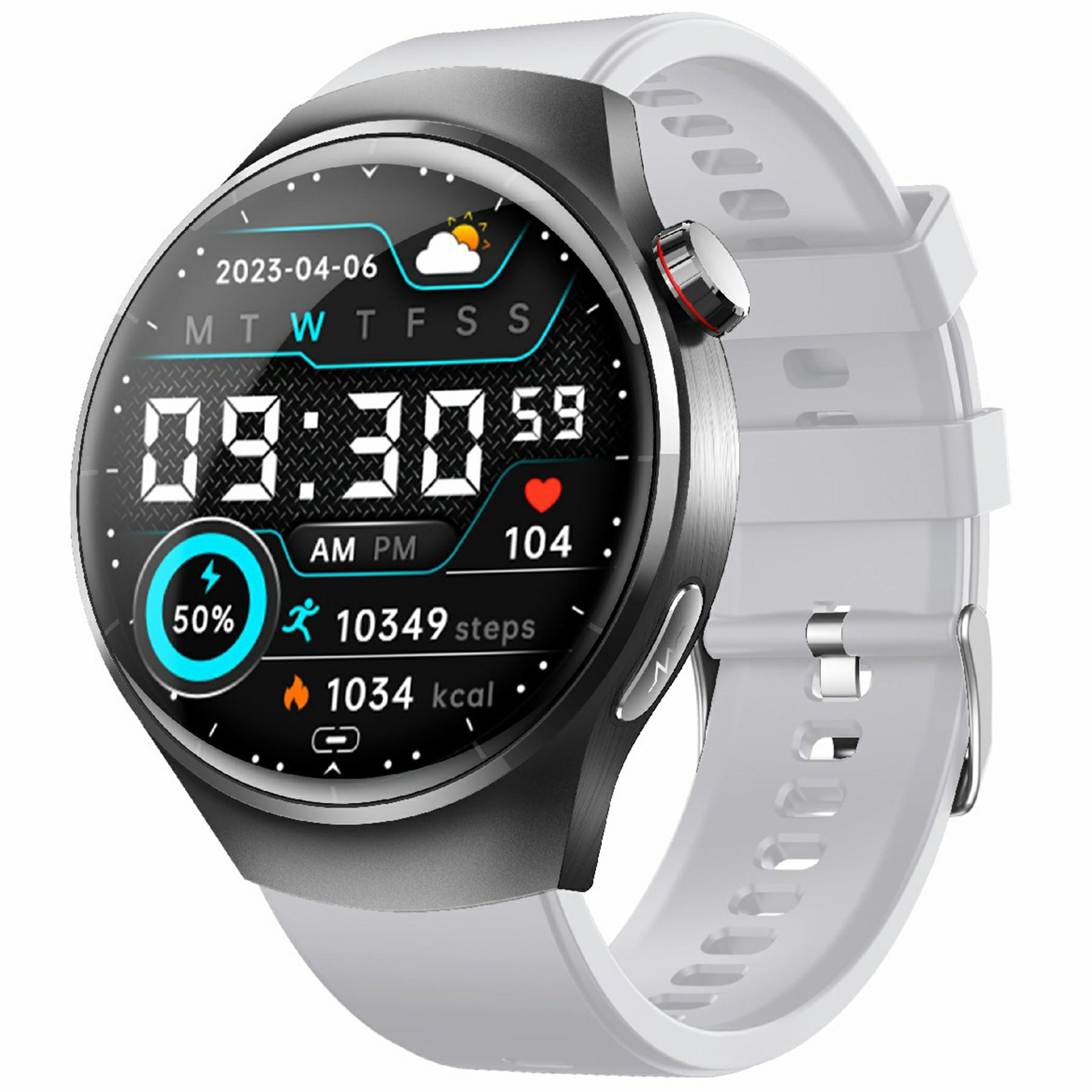 

F600 Sports Smart Watch Heart Rate Monitor Fitness Tracker with Silicone Strap Grey