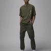 Jordan Comfortable Round Neck Short Sleeve T-Shirt Men Tops Medium-Olive-Green HV5047-222