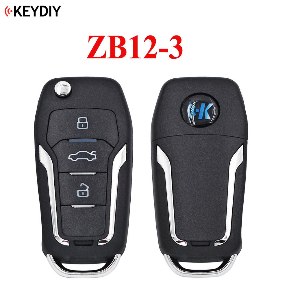 KEYDIY ZB12 Universal Smart Key ZB12-3 ZB12-4 ZB Series Keyless Go Car Remote Control Key Fob for KD-X2 KD MAX Key Programmer