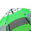 8 Person Easy Pop Up Camping Tent Double Layer Instant Automatic Pop Up Hexagonal Tent Green