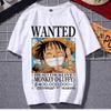 Luffy Sauron Tide Brand Peripheral Clothes Men's Summer Loose Short-sleeved Sports and Leisure Top
