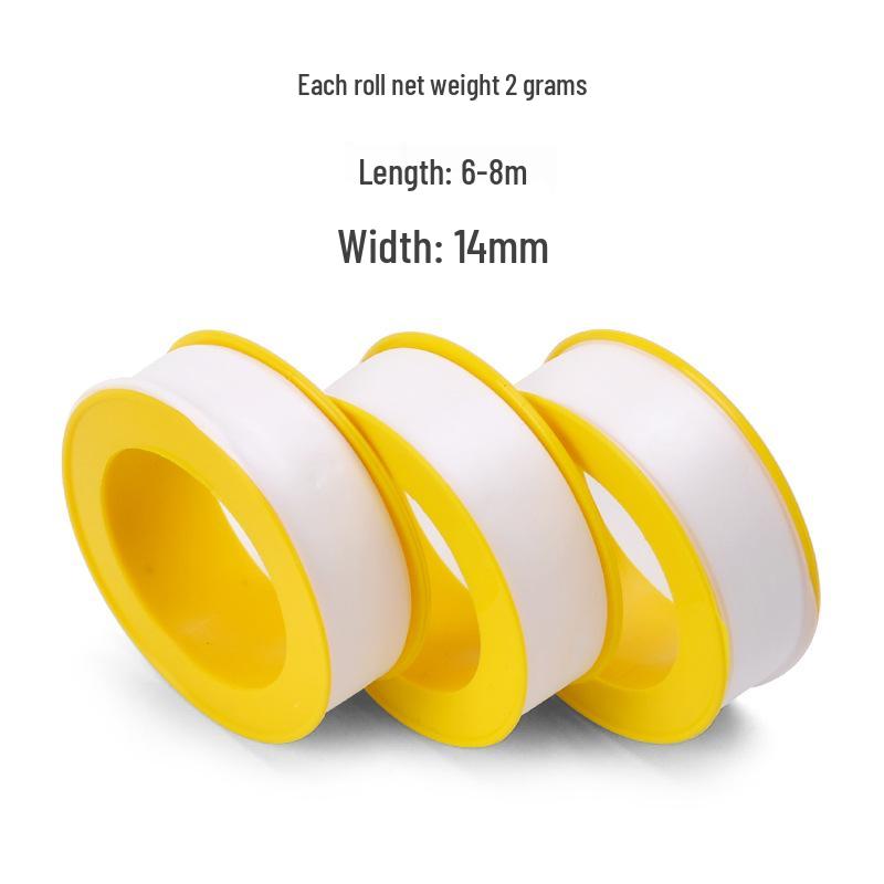 Thickened Wide PTFE Tape for Plumbing and Hardware Sealing