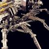 3D Spider Stainless Steel Assembly Ornament with Light Manual Assembly  Birthday Gift High-quality Gift Toy