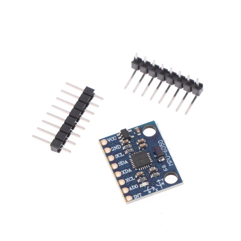 1Set Gy-521 Mpu-6050 Mpu6050 3 Axis Analog Gyroscope Sensors + Accelerometer Module For Atmega328P With Pins 3-5V Dc Moudle