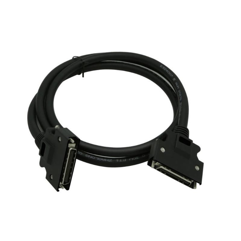 Fast speed Data Transfer Cable for Servo Motors with SCSI50 Interfaces Industrial Automation Equipment PVC Construction