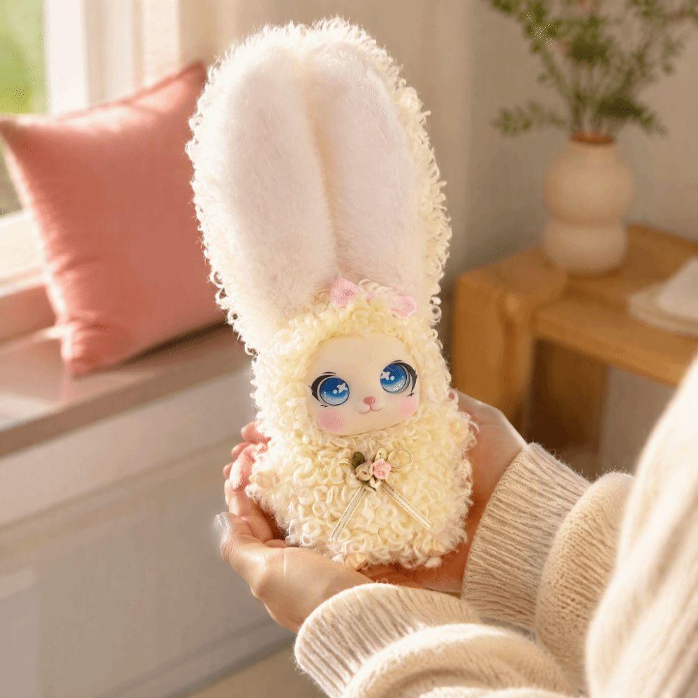 Long Ear Rabbit Plush Toy Bag Hanging Charms Rabbit Plush Keychain Bunny Plush Doll Gift