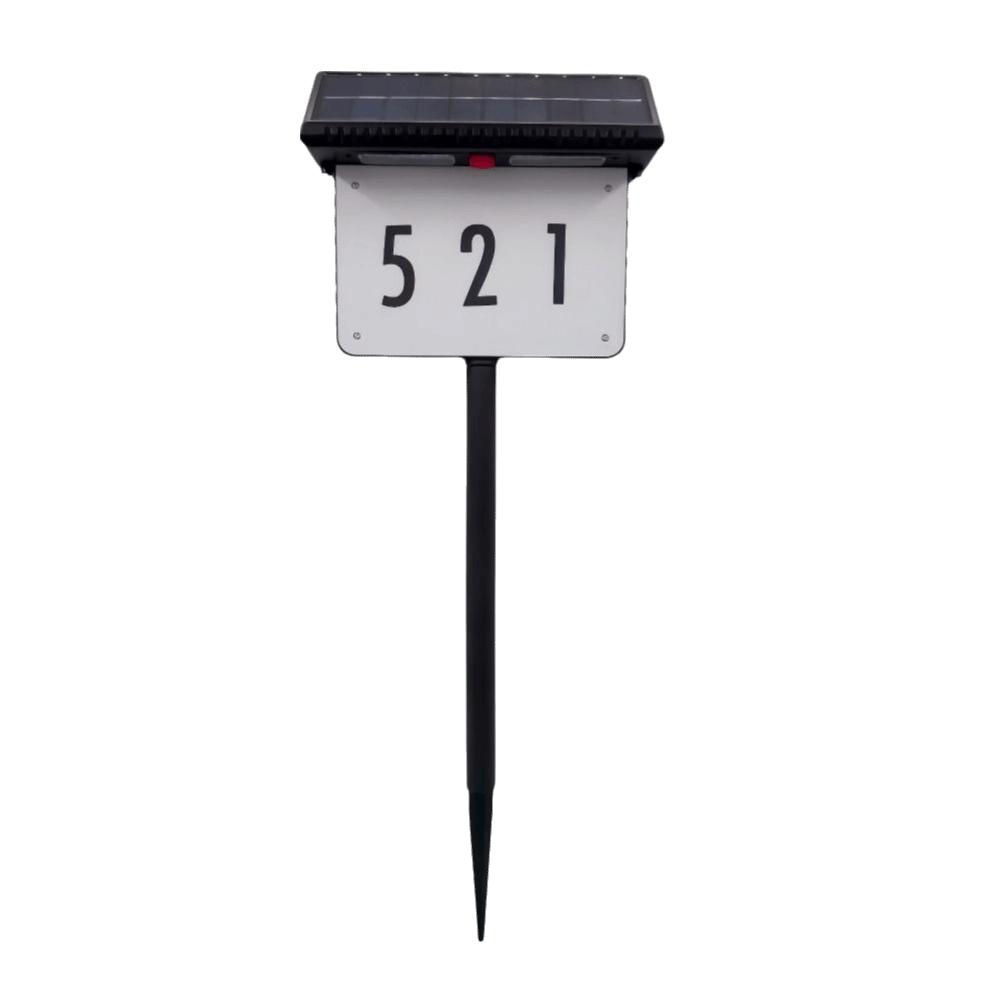 Multifunctional Solar Address Sign Light Waterproof Outdoor Solar Address Light  Outdoor