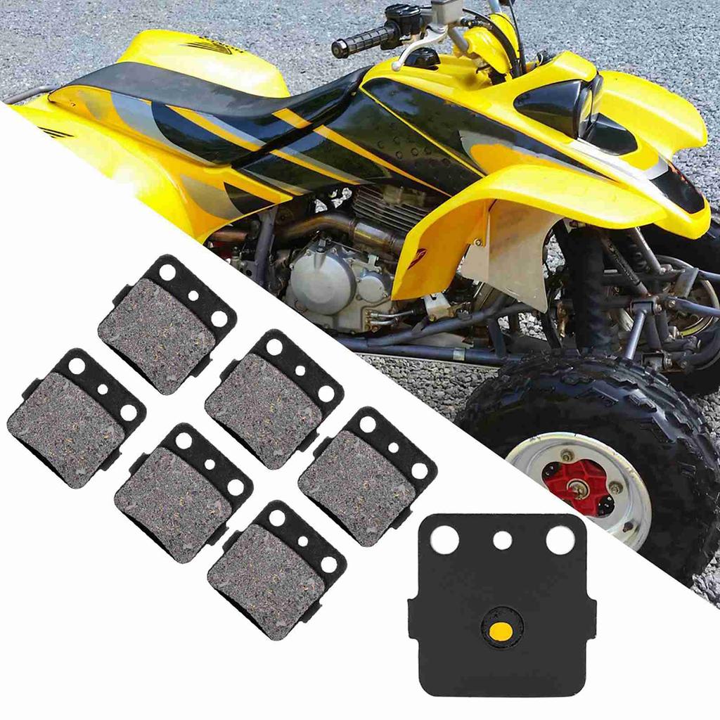 6Pcs Front & Rear Brake Pads for TRX400EX TRX400X Sportrax 9914