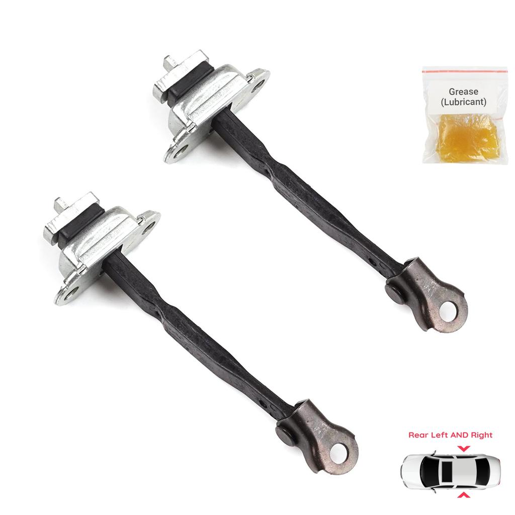 EDP1381-1 2 Pieces Rear Door Stop Check Assy Limiter Strap for Toyota Camry MK6 V4 XV40 2006-2012 6863033070