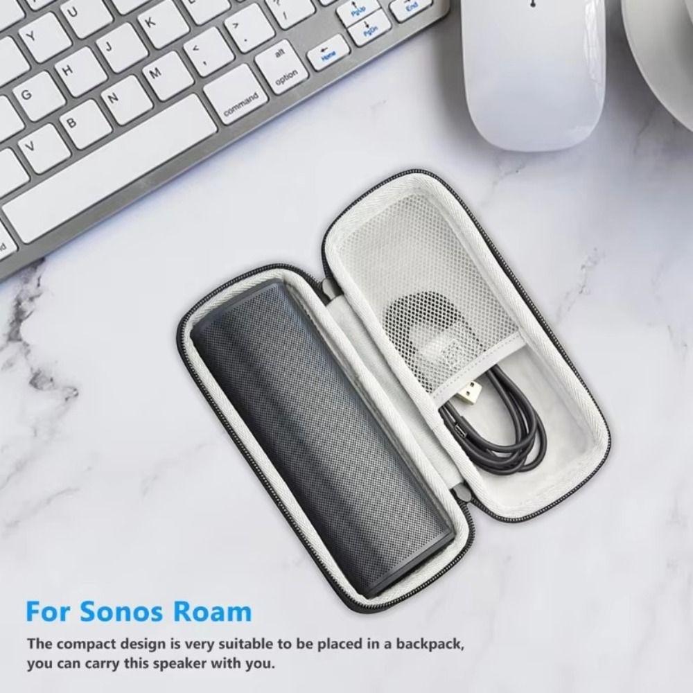 Hardshell Bluetooth Speaker Storage Bag Portable Protective Bag for Sonos Roam Speaker Outdoor