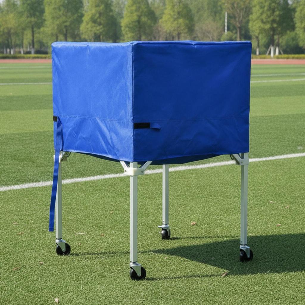 Foldable Ball Cart Lightweight Portable Athletic Gear