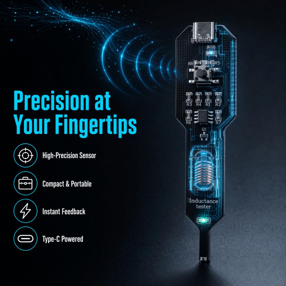 Third Generation Motherboard Coil Tester Electromagnetic Induction Tester  Phone Motherboard Repair