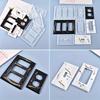 Silicone 6-Pack Resin Casting Molds DIY Epoxy Molds for Light Switch & Outlet Covers, Irregular Shape Crafting - Decorative Home Decor