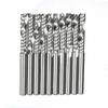 CNC High Quality Single Flute Rotary Rasp 10pcs Engraving Tool Carbide Router Bits Milling Cutter