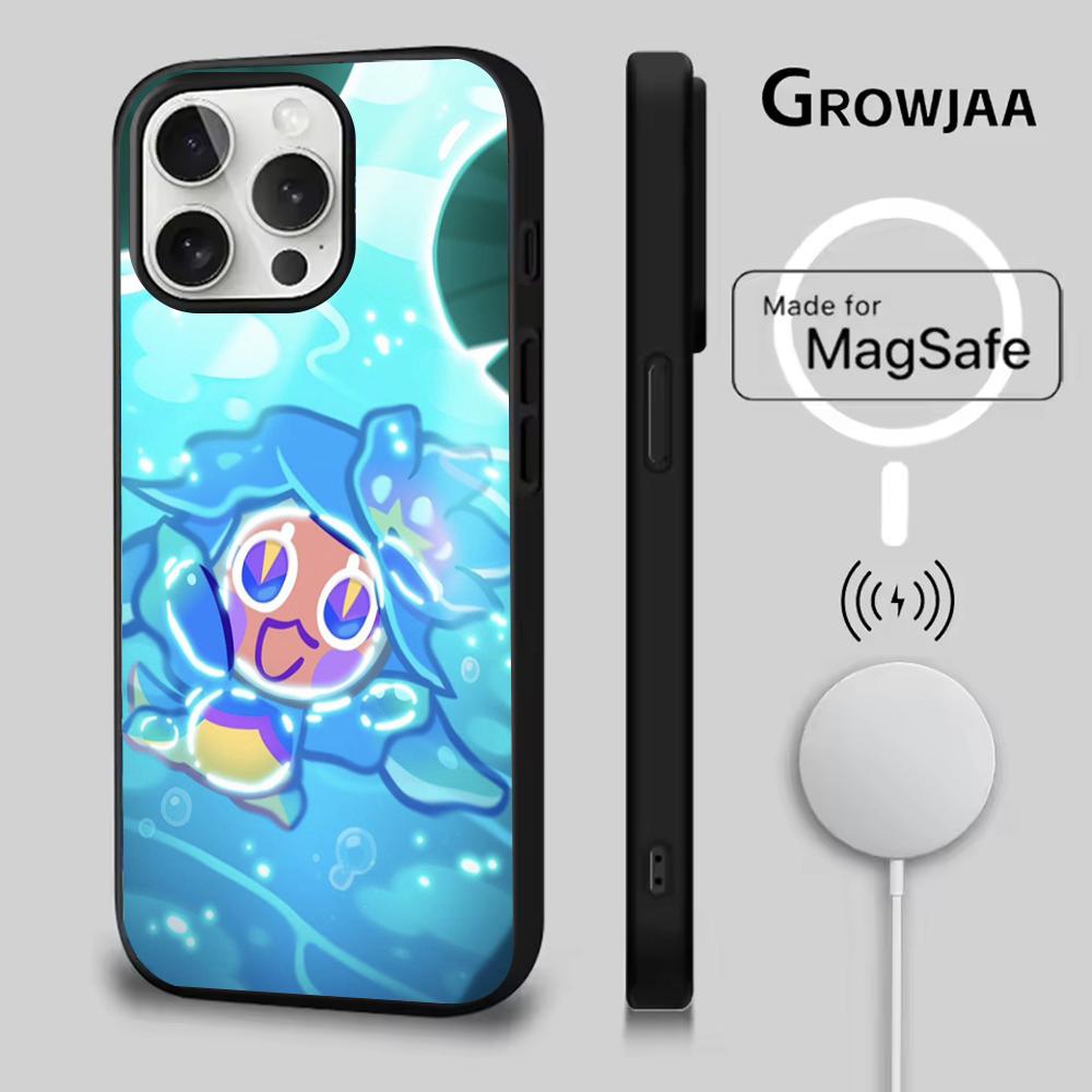 Game C-Cookie Run K-Kingdom Phone Case For iPhone 16e,16,15,14,13,12,11,Plus,Pro,Max,Mini Magsafe Magnetic Wireless Charging