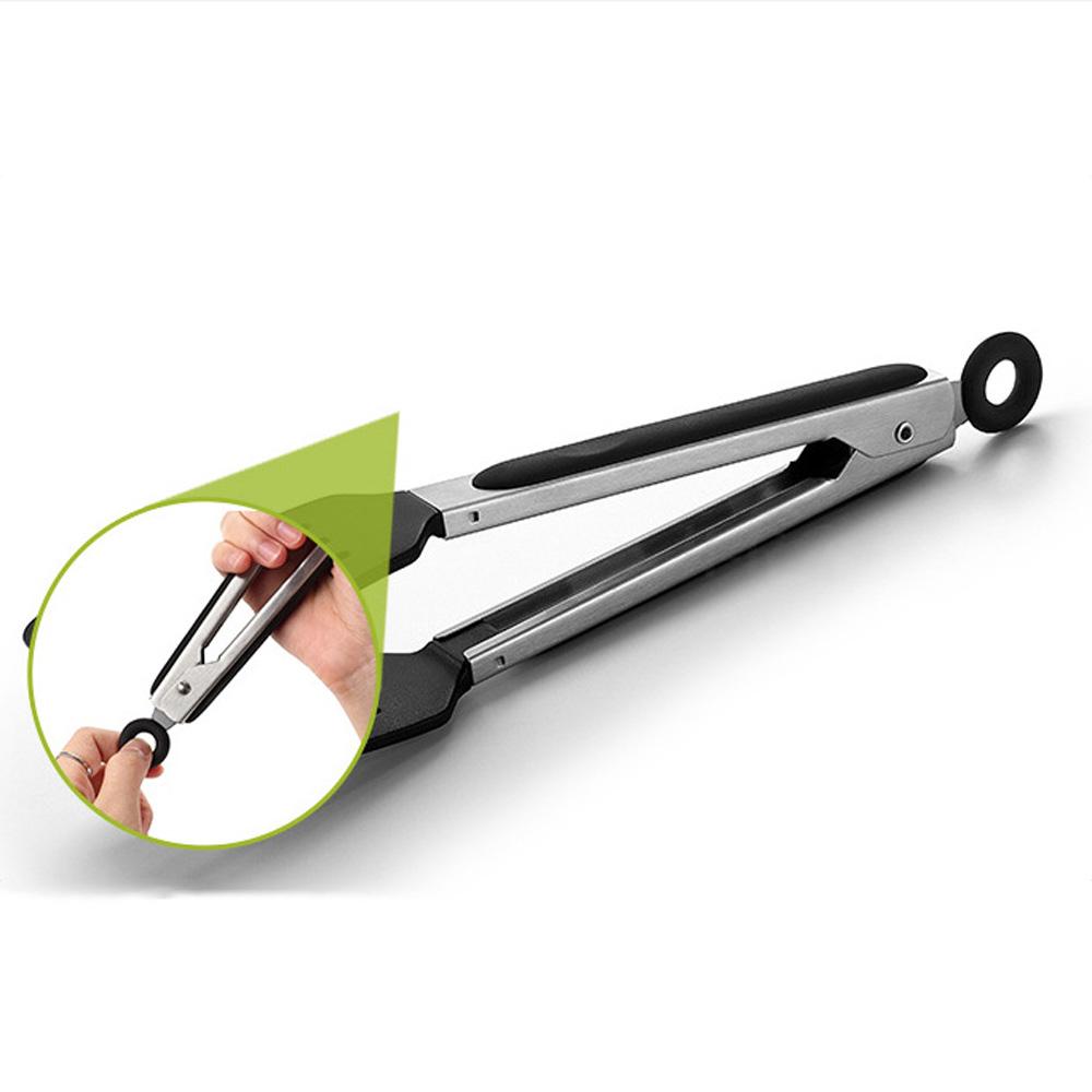 Non-Stick Silicone Bread Pasta Snack Clamp Cooking Utensils Noodle Tong Kitchen Tool Spaghetti Clip