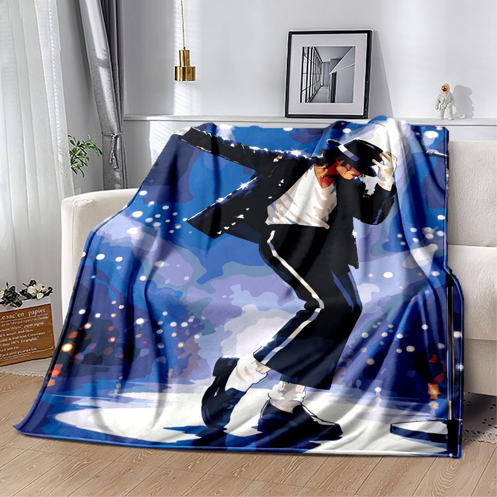 Michael Jackson Iconic Dance Blanket Comfortable Great For Sofa Bed Couch For All Occasions Stylish Decor Suitable For Gifting Relatives And Friends