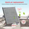Car Cabin Air Filter for Subaru Outback 2005-2009 Auto Filters Carbon Fiber 2005 2006 2007 2008 2009