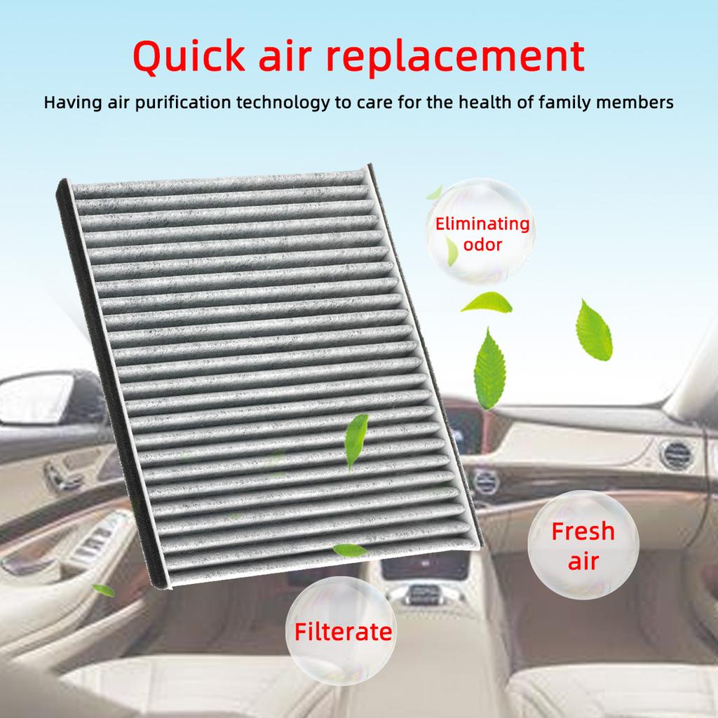Car Cabin Air Filter for Subaru Outback 2005-2009 Auto Filters Carbon Fiber 2005 2006 2007 2008 2009