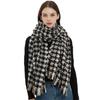 Foreign Trade European and American New Big Thousand Bird Grid Scarf Women's Autumn and Winter Korean Version Thickened Dual-purpose Grid Scarf Shawl