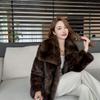 Fashion Young Slim Fit Jacket Autumn Winter Thickened Imitation Sable Eco Friendly Mao Mao Outerwear