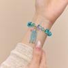 New Mori Small Fresh Crystal Bracelet Women's Micro-inlaid Fringed Beaded Bracelet Super Flash Fairy Sweet Jewelry