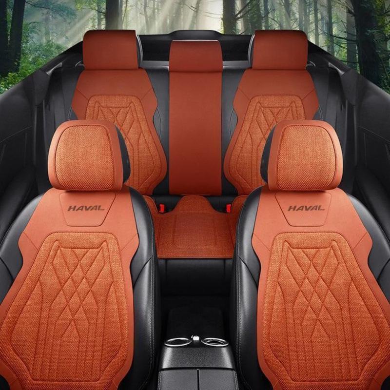 Neues atmungsaktives Leinen-Sportsitzkissen der dritten Generation für Haval H2F5 - Bequem & Rutschfest.