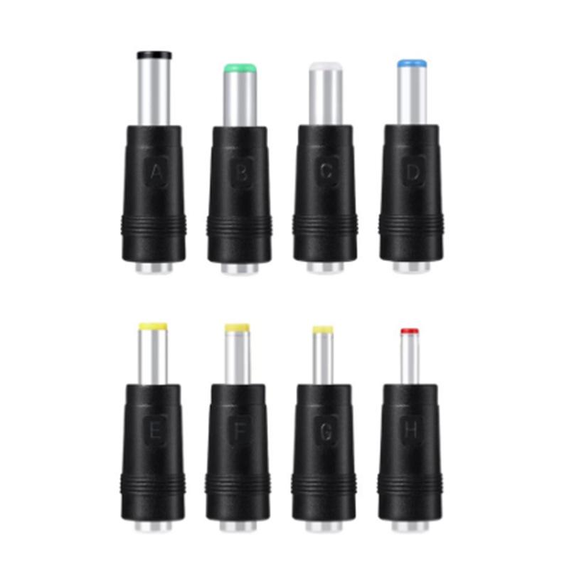 Universal USB To DC 5.5*2.1mm Power Cable 9V Charging Cord With 8 Interchangeable Connectors For CCTV Camera TV Box Router Speak
