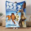 Individuell 1 Stück Eiszeit: Kollisionskurs Decke, Weiche und bequeme Decke, Lässig warm, Camping Reise Decke, Geburtstagsgeschenk Q91077