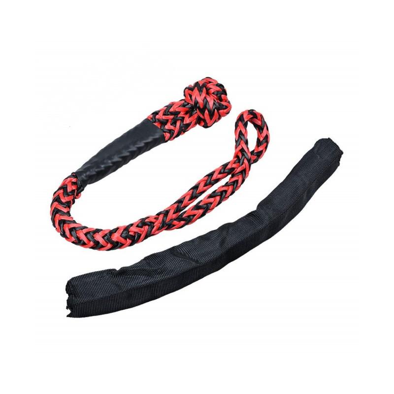 Mixture Color 12mm UHMWPE Soft Shackle 17 Tons Breaking Force Towing Strap 2 Pieces ARCTICSUN Brand 6 Month Warranty for