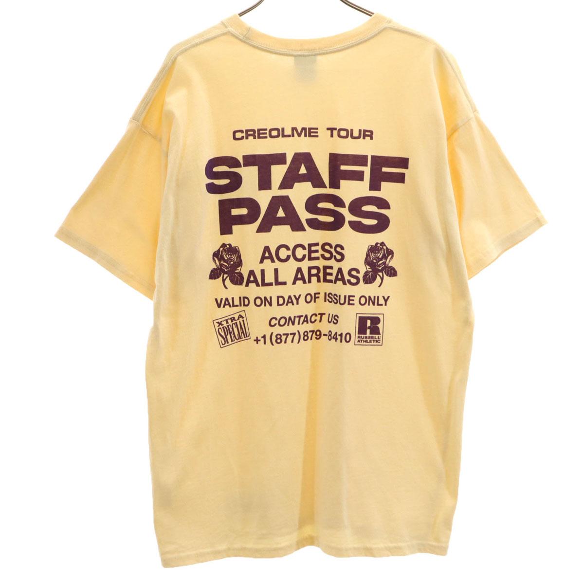 

RUSSELL ATHLETIC Футболка с коротким рукавом F Желтый CREOLME Женская Б/у