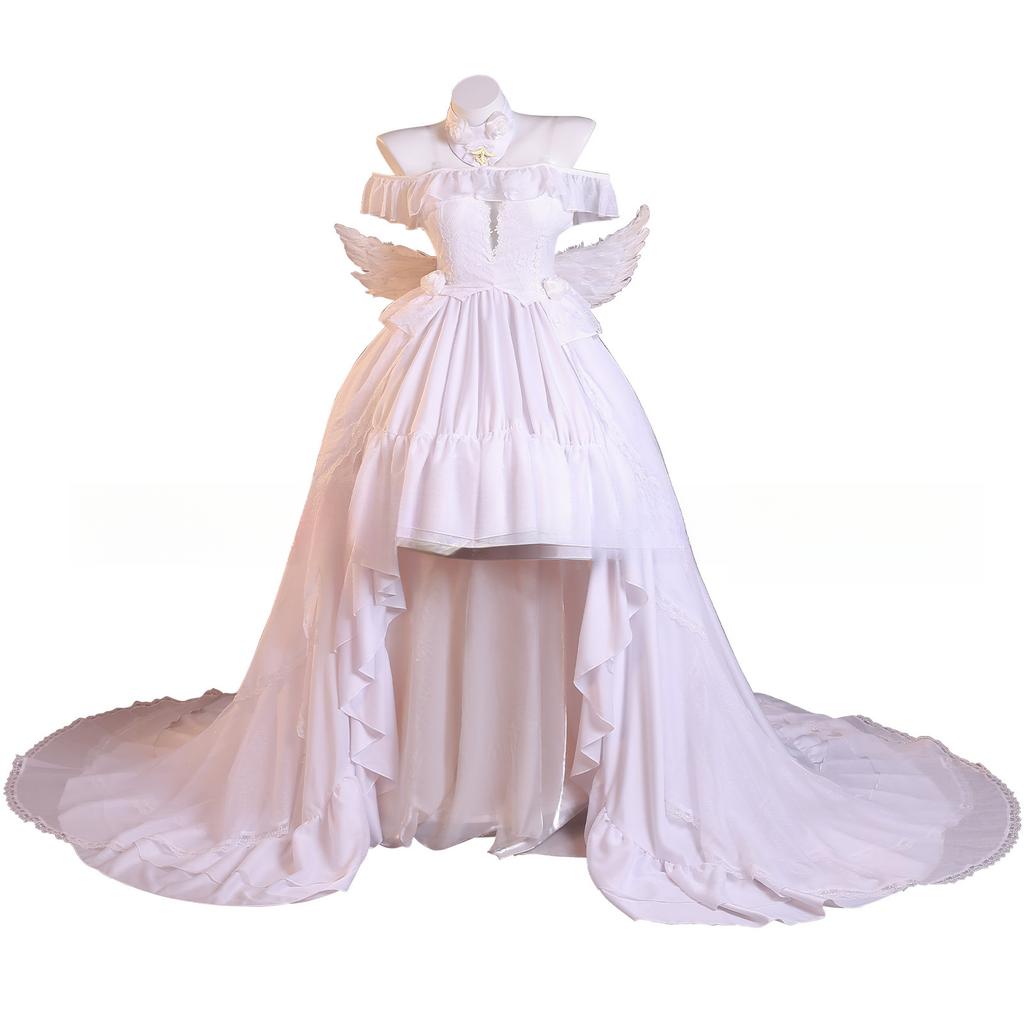 Azur Lane Cosplay Janus Oath Wedding Dress Cosplay Outfit Game Inspired Bridal Cos Costume