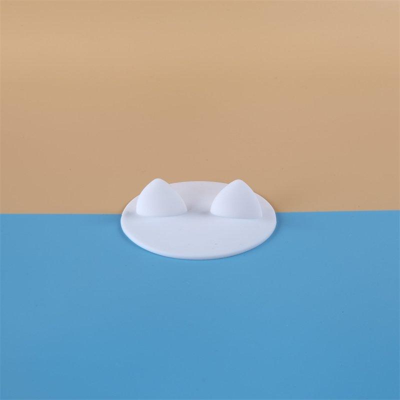 Food-grade Universal Silicone Soft Cover - Dust-proof Cover with Multi-color Short Cat Ears Design