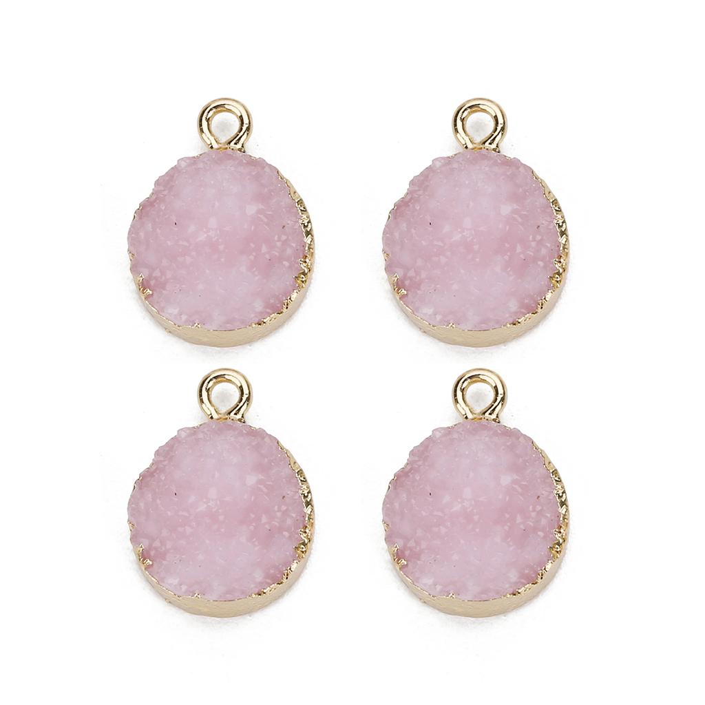 5Pcs/lot Resin Imitation Crystal Cluster Charms Colorful Pendant for Jewelry Making Accessories DIY Necklace Earrings Bracelet