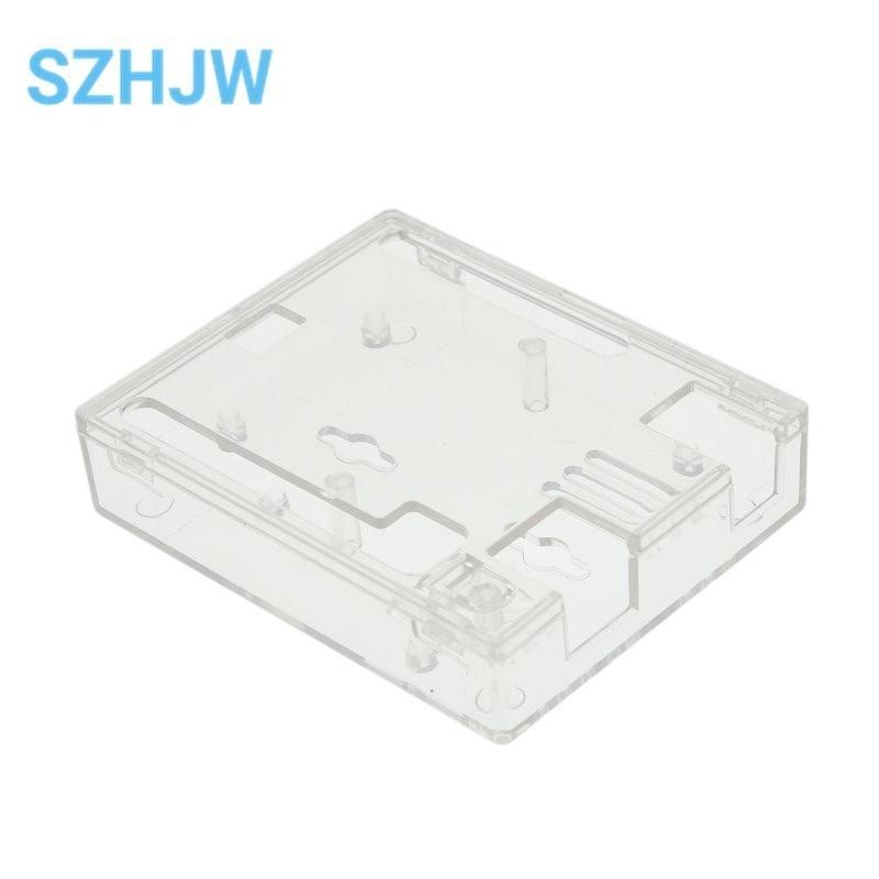 Black ABS Plastic Case Shell Transparent Box for Arduino UNO R3