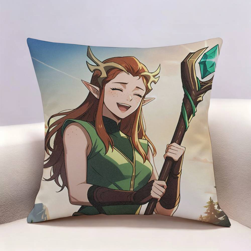 The Legend of Vox MMachina Doublesided print Pillow Case for Sofa Living Room Home office Decor Protective Cover