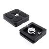 Aluminum Quick Release Clamp Plate Tripod Monopod Mount Adapter Dslr Camera Plate 1/4inch Screw for Camera Videographers