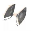 1 Pair 51127176251 51127176252 Rear Side Bumper Tow Hook Cover Cap For Bmw