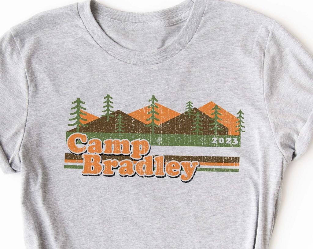 Camping Shirts for Family Friends T-Shirt Camp T Shirt Tee Ladies Matching Men Kids Women Boys Girls Baby Happy Road Trip Cousin Crew Custom