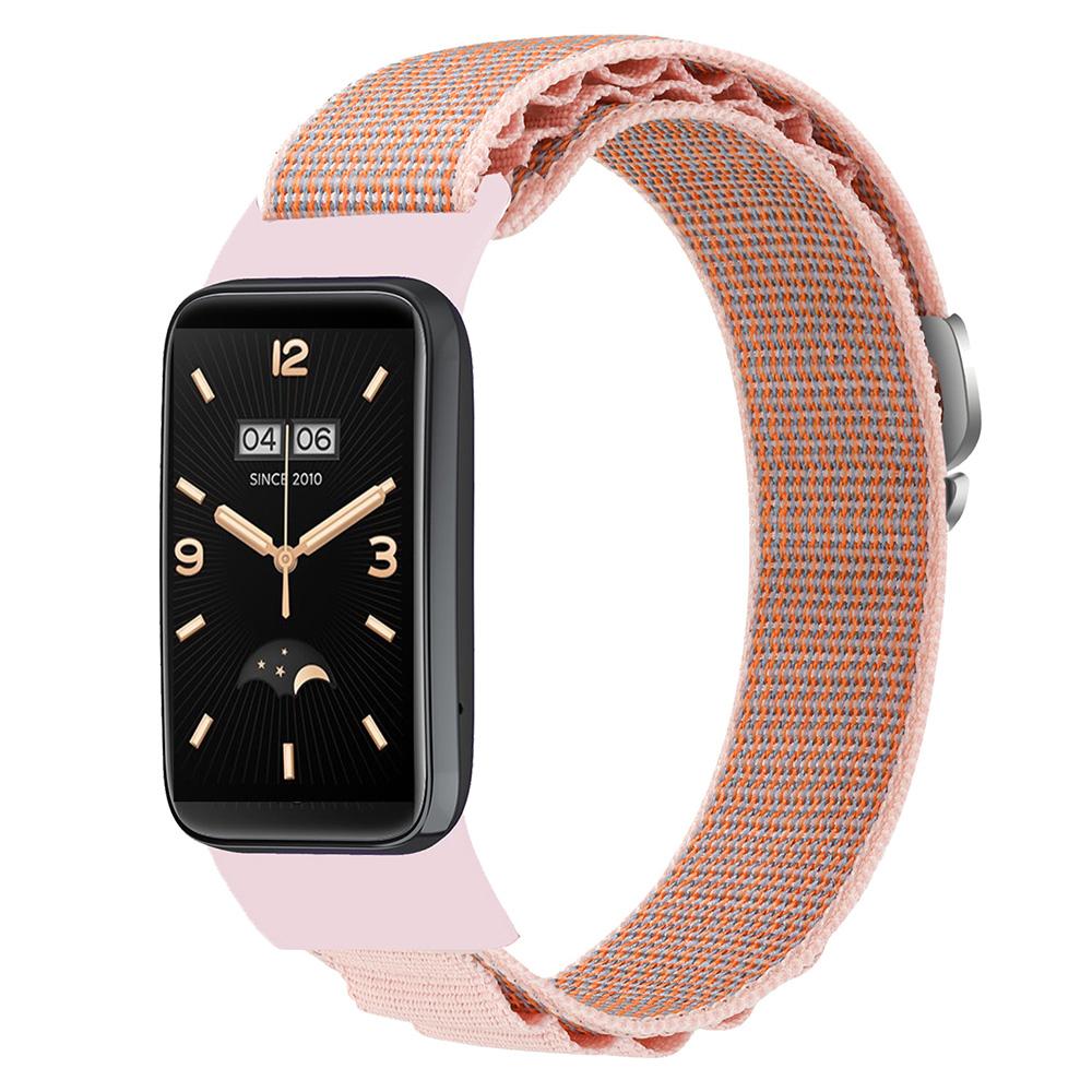 

Nylon Watch Band for Xiaomi Mi Band 7 Pro Adjustable Replacement Wrist Strap Starlight