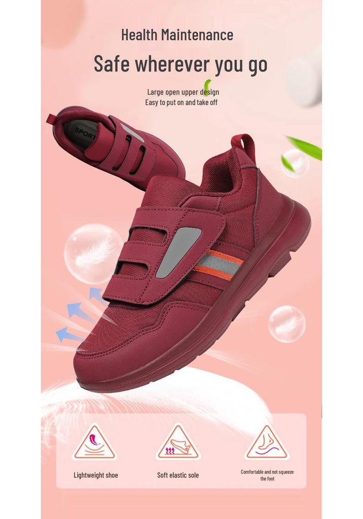 Plus Size Women's Shoes for Elderly: Diabetic, Swollen Feet, Hallux Valgus, Walking Comfort.