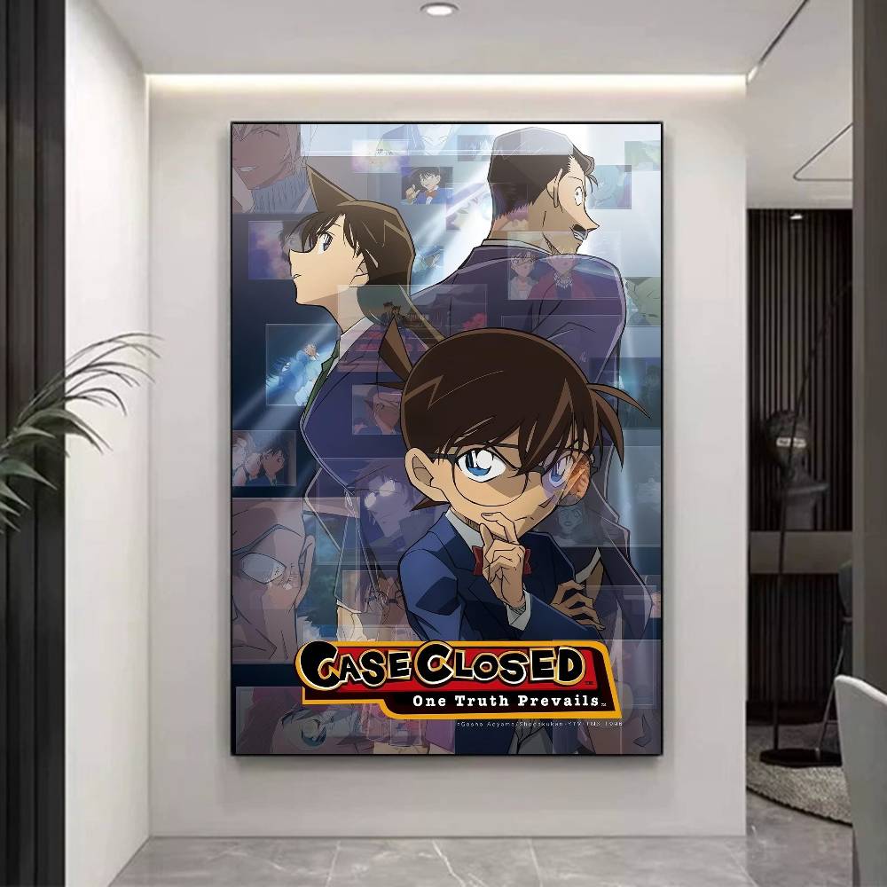 Anime D-detective Conan Classic Vintage Posters Whitepaper Prints Posters Artwork Kawaii Room Decor