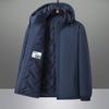 Autumn and Winter Cotton Coat Men's Coat Outdoor Casual Detachable Hat Jacket Men's and Women's Cotton Coat with Thick Cotton Coat Windbreaker