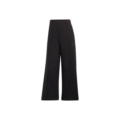 Solid Color Straight Leg Training Pants Women Bottoms Black HE2994