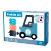 Interactive Wooden Forklift Game: Early Education Puzzle & Logical Thinking Toy for Kids